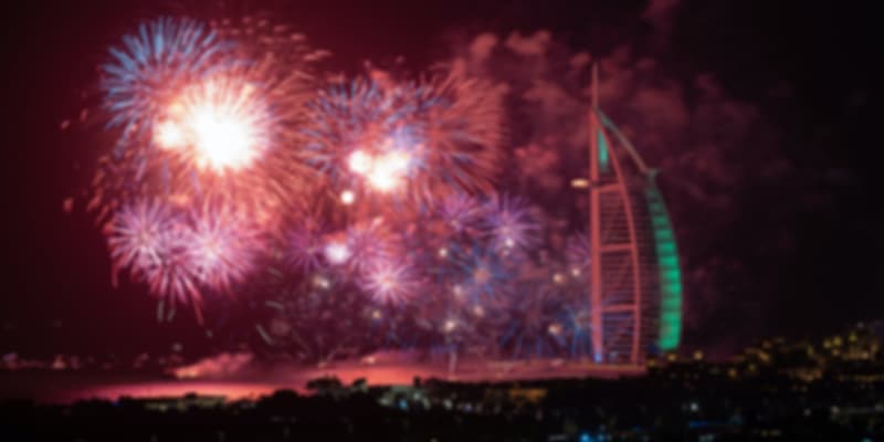 Dubai new year