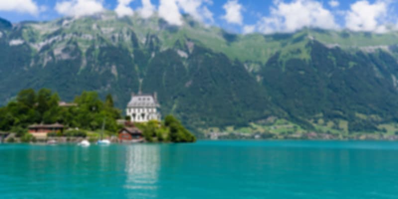 lake Breinz switzerland